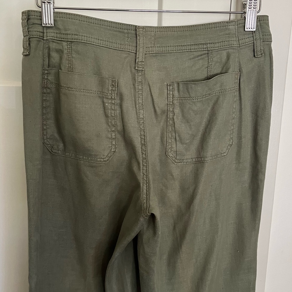 NYDJ Linen Trouser Pants - Picture 4 of 7